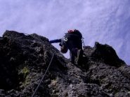 grande verticalità ma buoni appigli