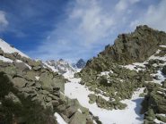 Dal colletto spunta la grande Becca