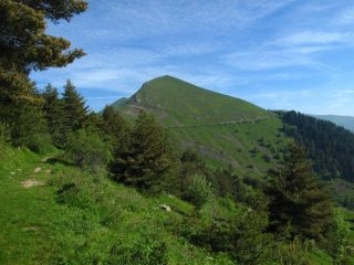 Passo della Mezzaluna e crinale del Monega