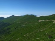 Il percorso fatto visto dall'alto