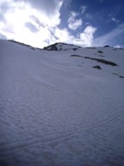 discesa sulle massime pendenze per ottenere qualche bella ed ultima curva...