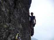 il muro verticale del secondo tiro