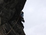 il passaggio di 6c sul terzo tiro