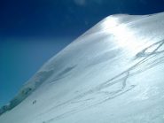 Ampi pendii sotto il Feejoch