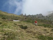 Inizio della discesa