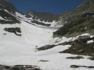 Parte alta ancora su neve