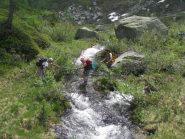 I problemi di oggi: l'attraversamento dei torrenti