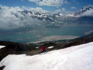 in picchiata sul Moncenisio