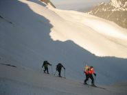 Arrivo al Passo dei Ghiacciai.