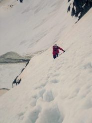 Nella prima parte, dopo il traverso iniziale.