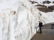 andando a piedi verso pont de neige