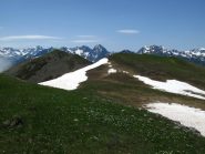 Il Monte Autes visto salendo alla Cima di Varirosa