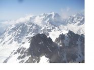 Il Pic des Agneaux dal Pic Ouest de Combeynot..