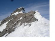 Il Pic Ouest dalla Breche(3061m)..