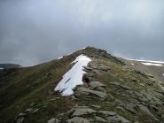 Sul crestone finale