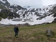 Neve a 2300m nel vallone di Invergnan