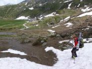 Arrivo all'alpe M. Forclaz