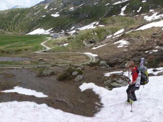 Arrivo all'alpe M. Forclaz