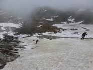 Salita su lingua neve alla prima morena