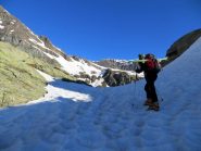 Si sbuca in cima al canalino  