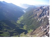 L'alta val Varaita dalla Rocca Bianca..