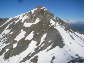 Il Pic de la Farneireta dalla Petit Tete Noire..