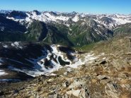 Vista dal Monte Ferra (lago Reisassa)