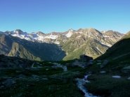 Grange reisassa e sullo sfondo il Faraut - Reghetta - Sebolet e Marchisa