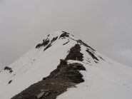 l'ultimo tratto di cresta