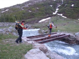 Attraversamento del ponte