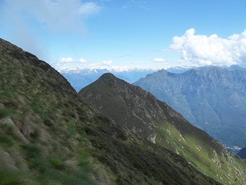 Cima Crotta prominente in Val d'Ossola