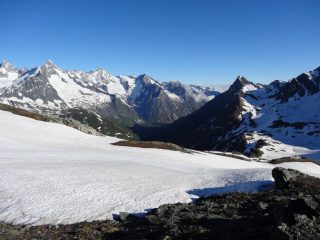 la val ferret svizzera dal colle fenetre