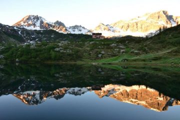 Alba al lago Rotondo
