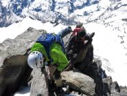 In vetta,vista impressionante sui colli dell' Herbetet