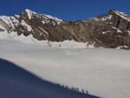 Sul ghiacciaio del Lauson