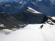 Sul ghiacciaio di Gran Val