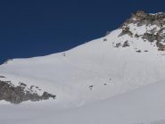Una cordata quasi in cima