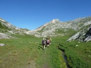 salendo dopo la Gola della Chiusetta