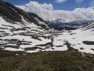 09 - sguardo indietro verso il centro del vallone da quota 2500