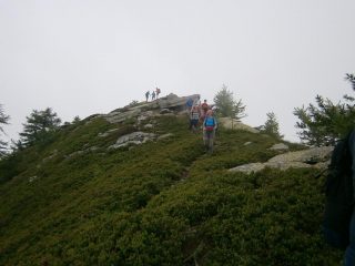 Scendendo da Punta dell'orso