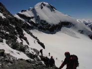 in discesa: vista sulla Ciamarella.