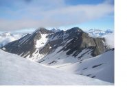 In mezzo alla bifida Gran Cote..la Dent Parrache'