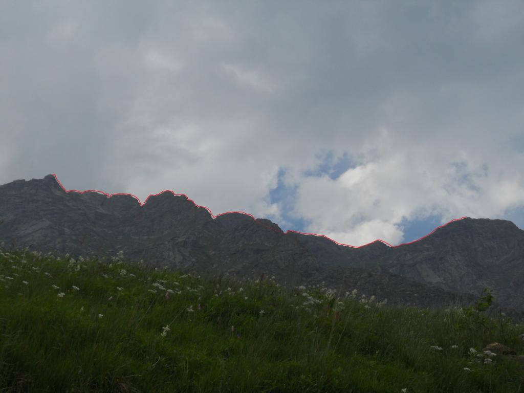 La cresta vista da Scalaro