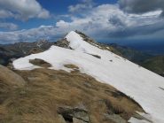 Arrivo in vetta a La Rubbia