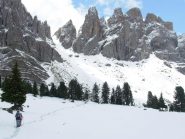 dopo l'abbuffata si riparte in direzione Odle per terminare l'itinerario