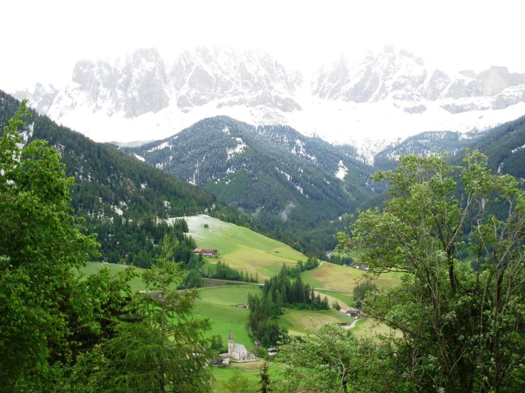 situazione a S.Maddalena la sera prima, appena smesso di nevicare