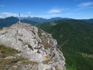 A nord la Rocca precipita vertiginosamente!