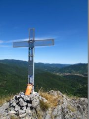 La croce di vetta