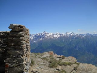 il roccia melone dall'osservatorio militare