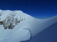 Il Col de Bionassay dal Col des Aiguilles Grises
